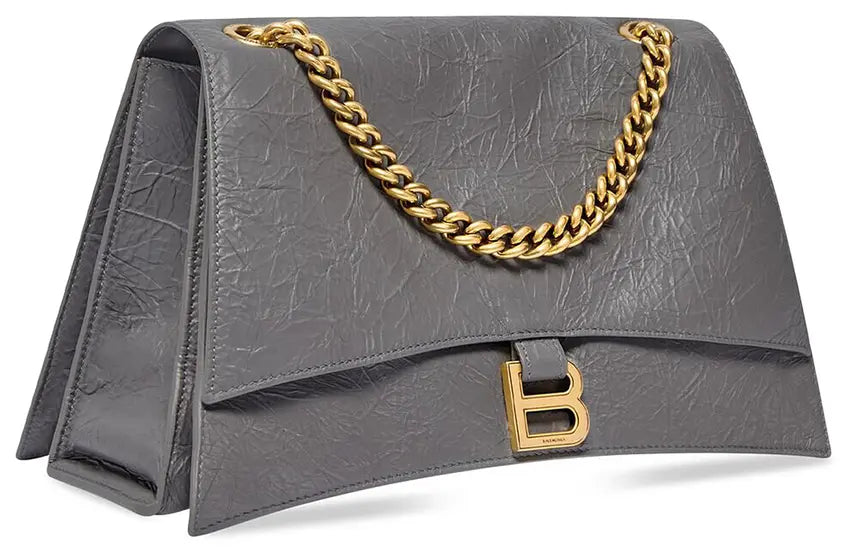 Balenciaga Medium Crush Chain Bag 'Dark Grey'