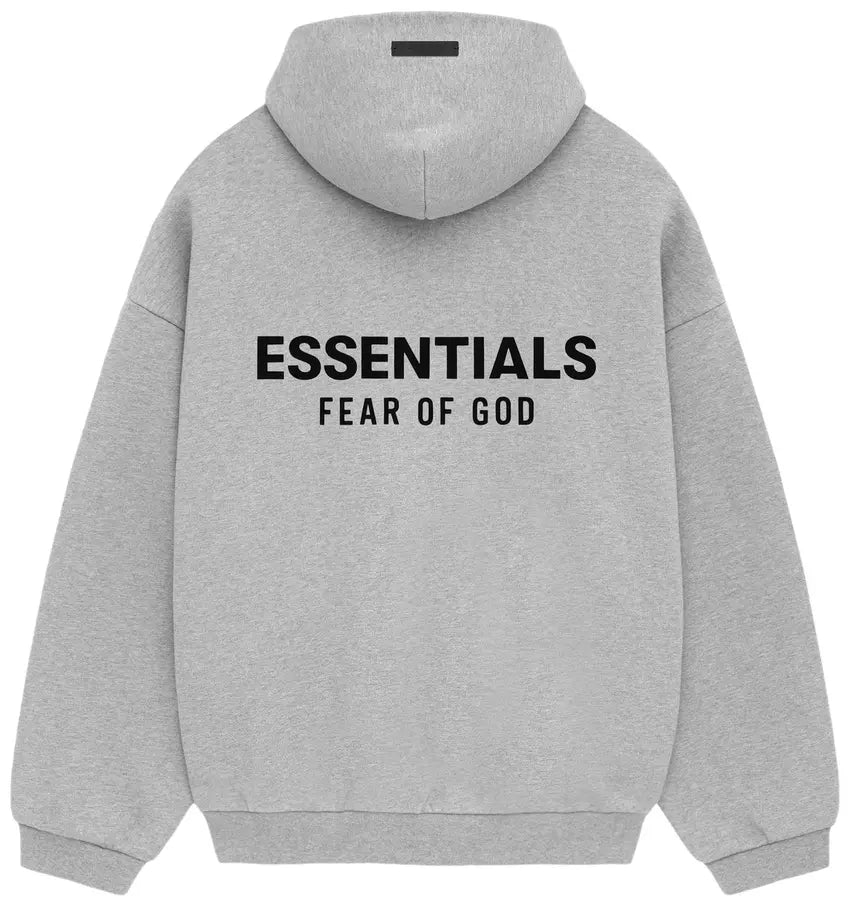 Fear of God Essentials Fleece Hoodie II 'Light Heather Grey