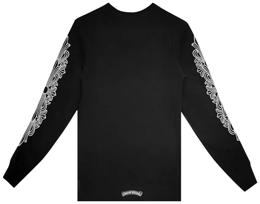 Chrome Hearts Horseshoe Thermal Waffle T-Shirt 'Black'