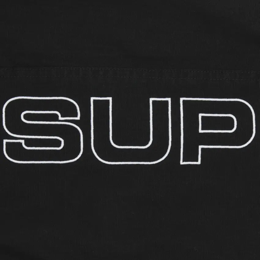 Supreme Spellout Embroidered Ripstop Track Pant 'Black'