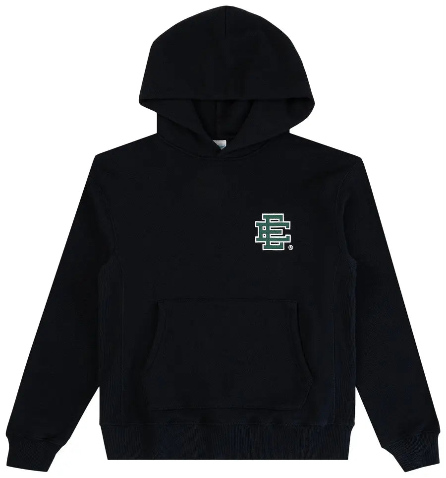 Eric Emanuel EE Basic Hoodie 'Black/Green