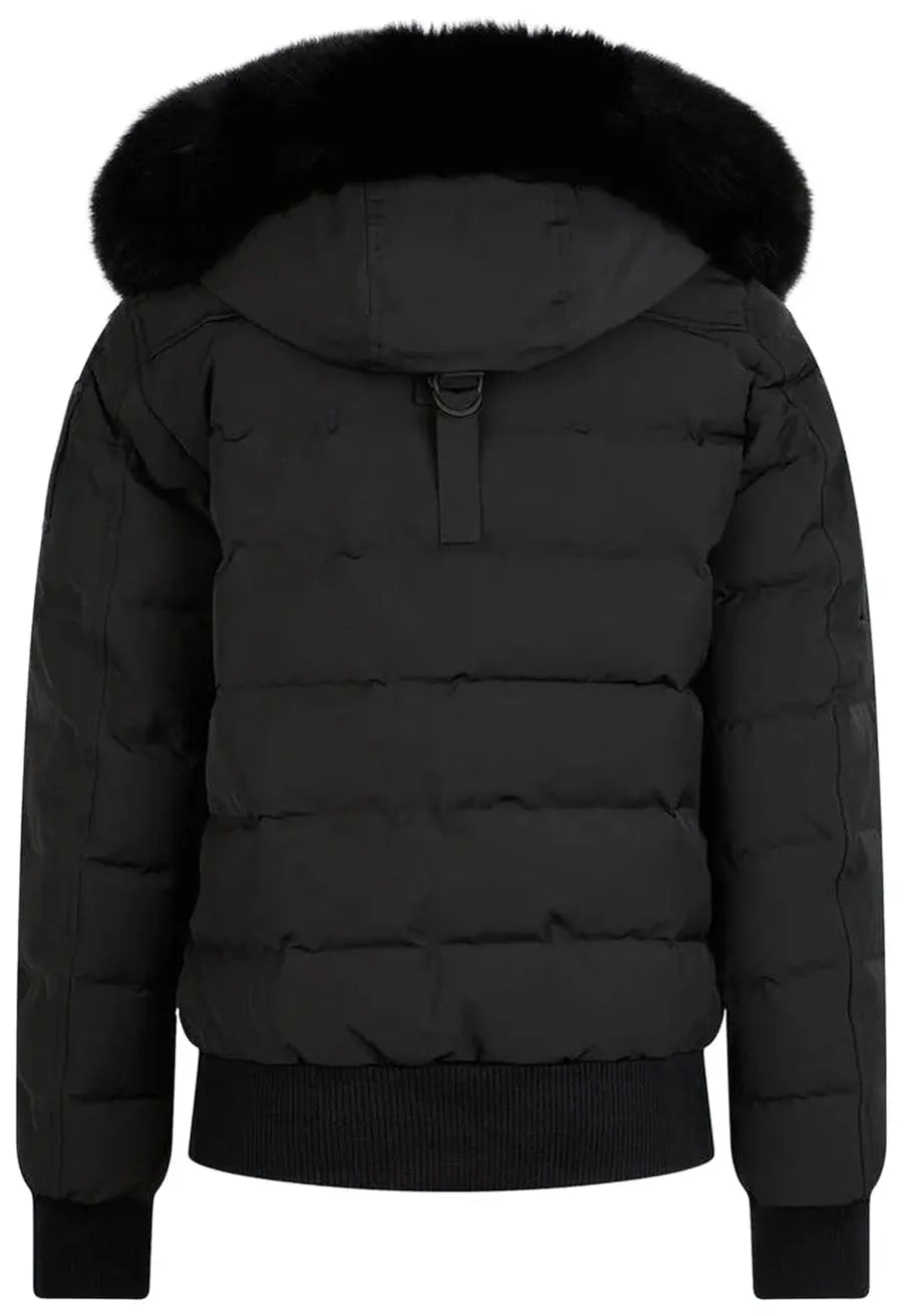 Moose Knuckles Ladriere Bomber Jacket 'Grey Birch'