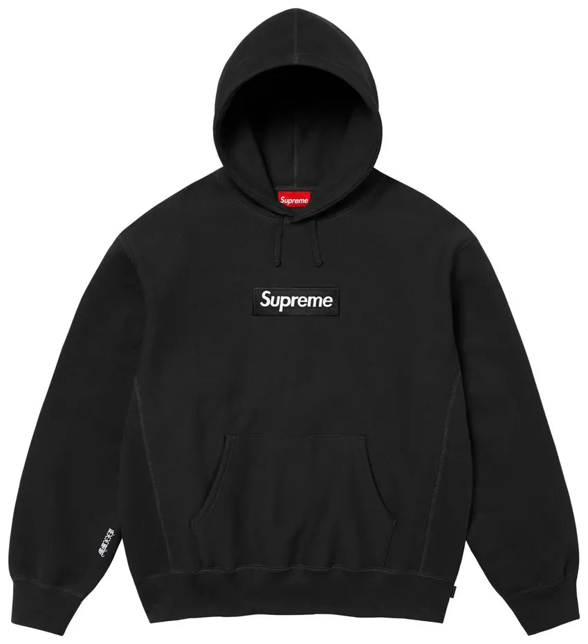 Supreme Box Logo Hooded Sweatshirt 'Black'