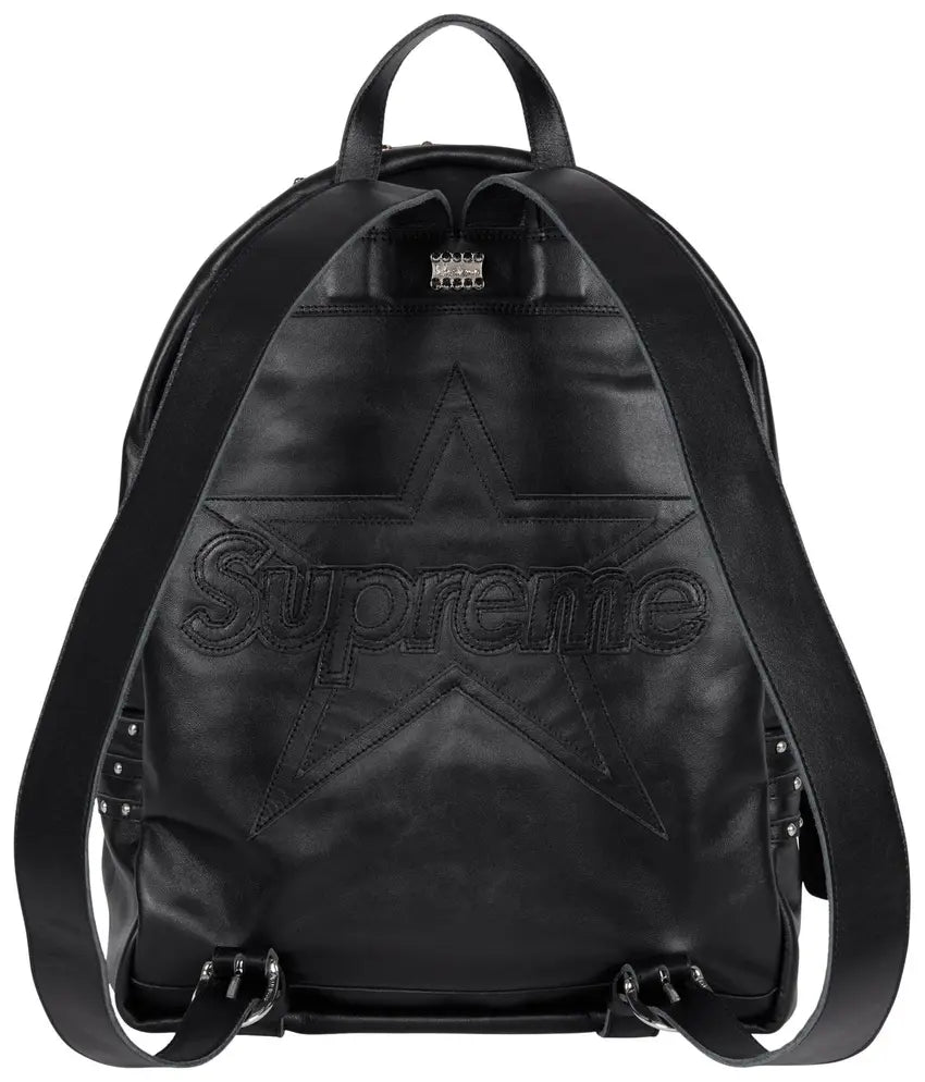 Supreme x Vanson Leathers x B.B. Simon Backpack 'Black'