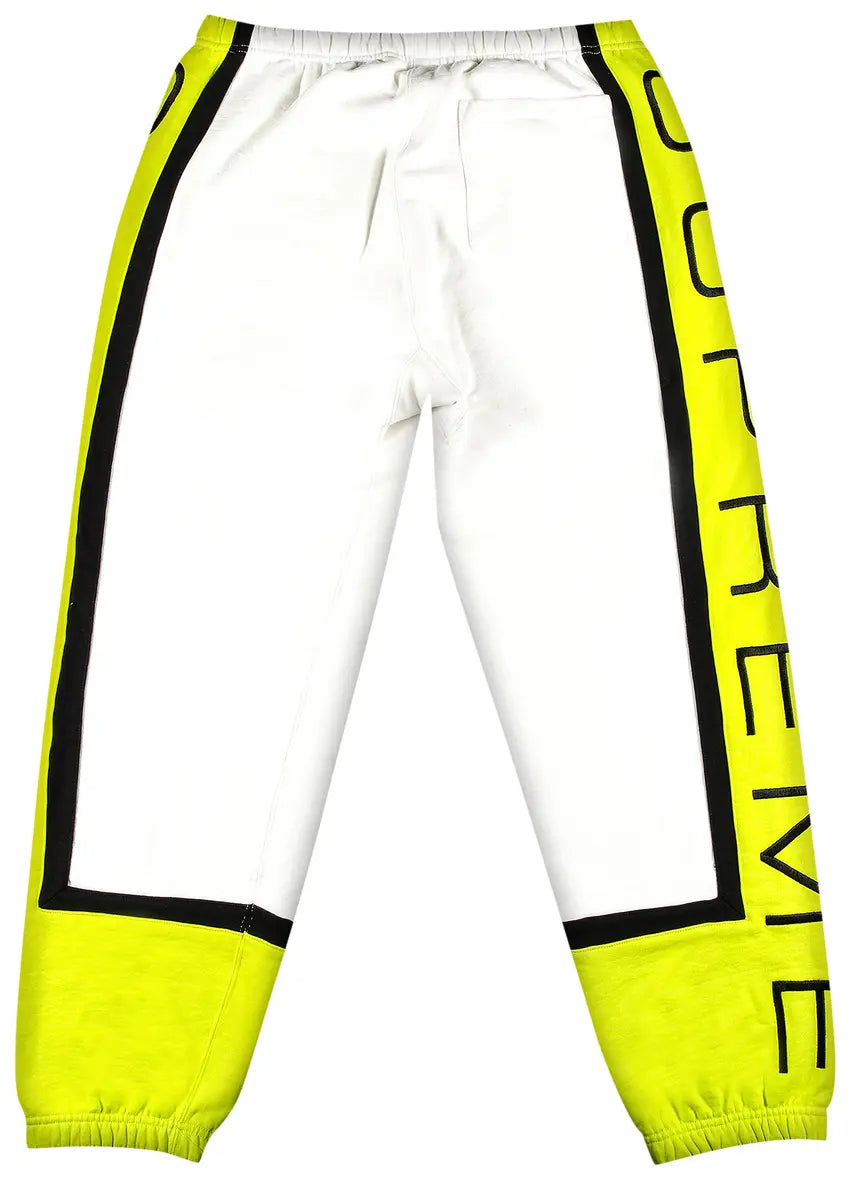 Supreme Paneled Sweatpant 'White'
