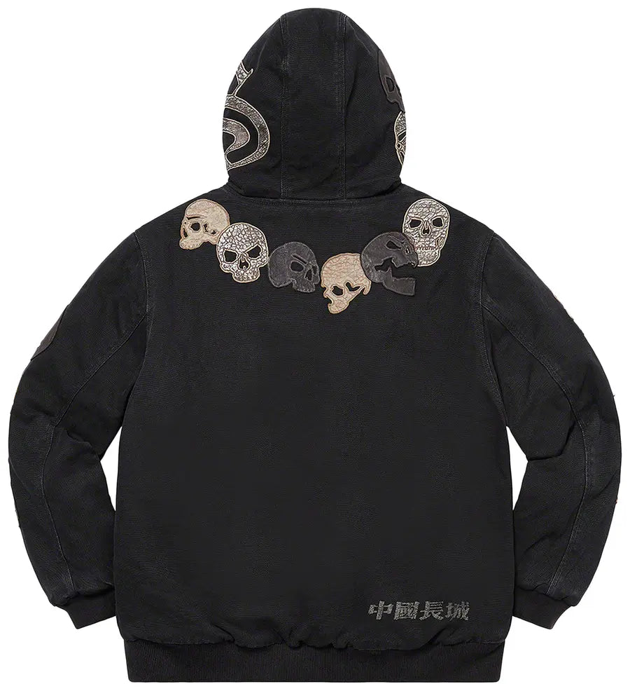Supreme x The Great China Wall Hooded Work Jacket 'Black'