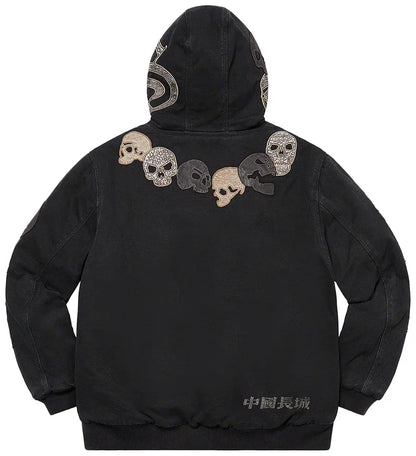 Supreme x The Great China Wall Hooded Work Jacket 'Black'