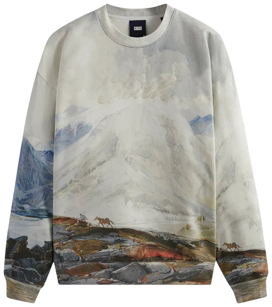 Kith Peak Nelson Crewneck 'Chalk'