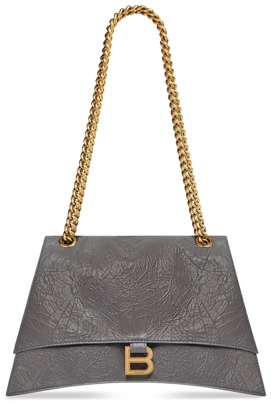 Balenciaga Medium Crush Chain Bag 'Dark Grey'