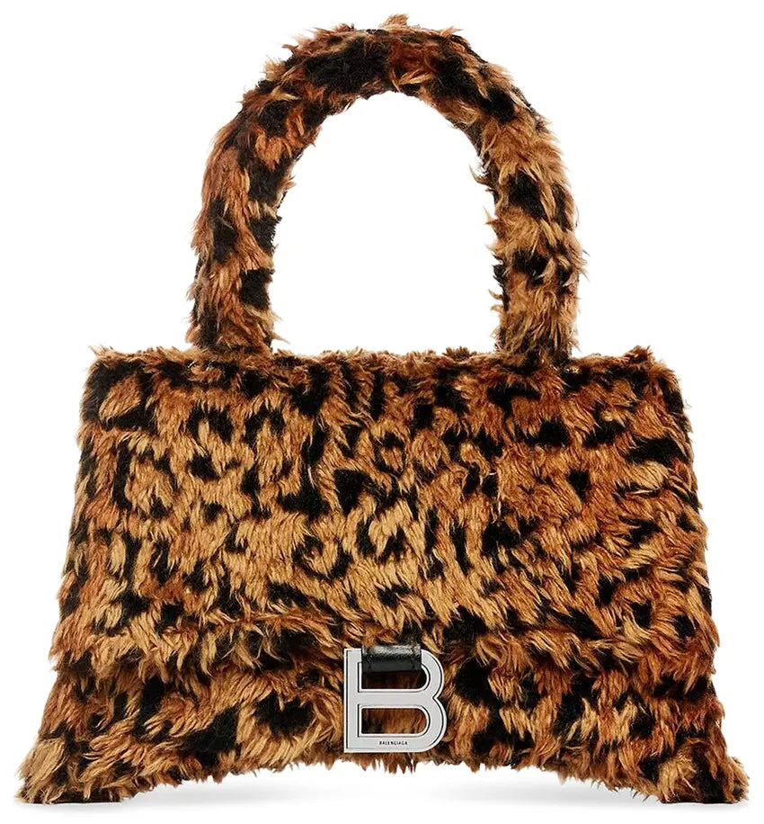 Balenciaga Hourglass Small Handbag With Strap 'Beige/Brown'