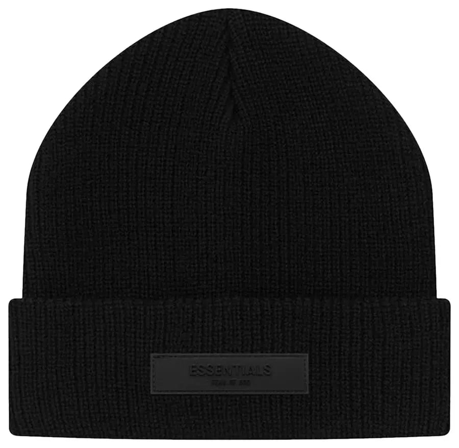 Fear of God Essentials Beanie 'Off Black'