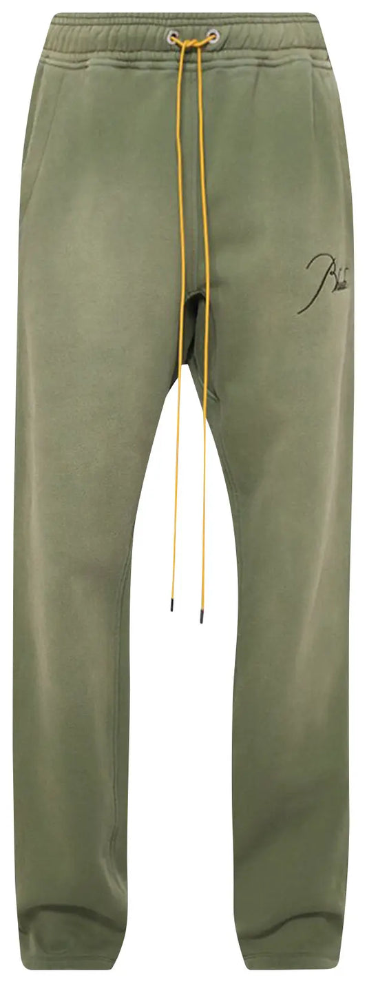 Rhude Drawstring Jogger Sweatpants 'Sundry Olive'