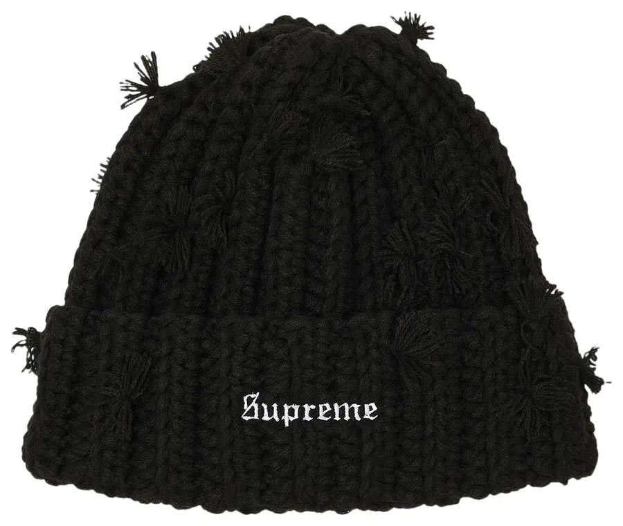 Supreme Hand Tied Beanie 'Black'