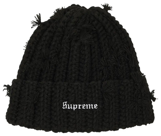 Supreme Hand Tied Beanie 'Black'