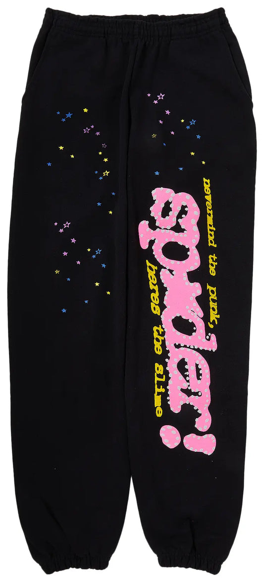Sp5der P*nk V2 Sweatpant 'Black'
