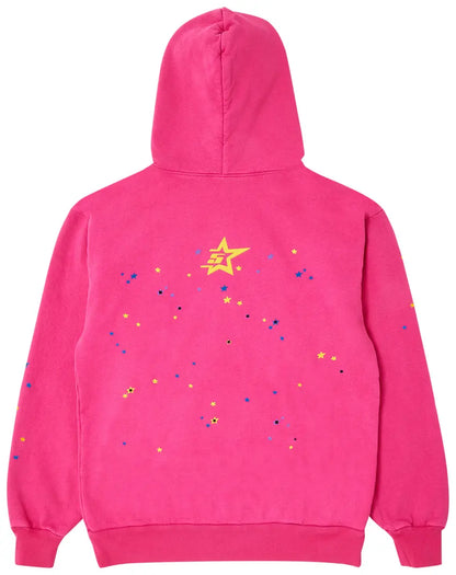 Sp5der P*nk V2 Hoodie 'Pink