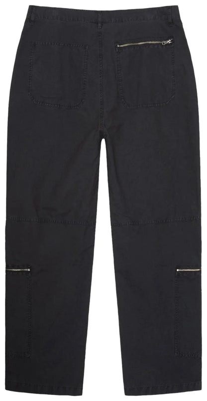 Stussy Pigment Dyed Ripstop Flight Pants 'Black'