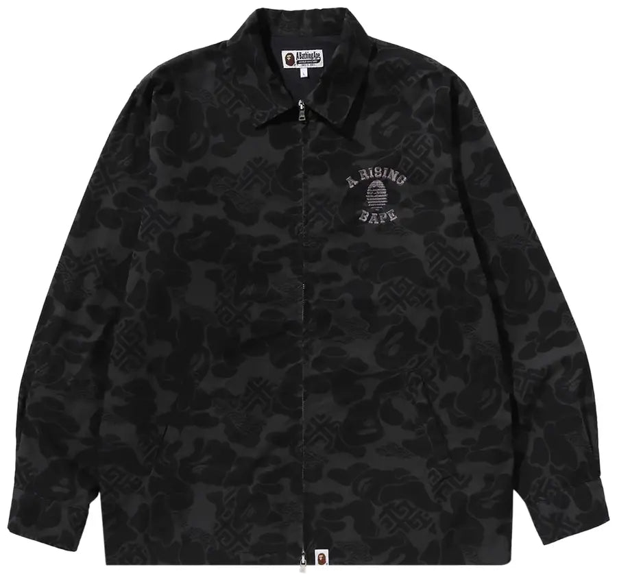 BAPE Asia Camo Zip Jacket 'Black'