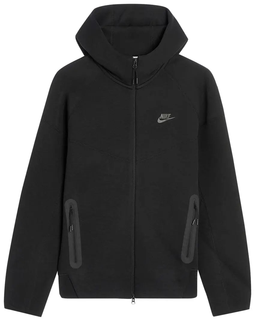 Nike Sportswear Tech Fleece Windrunner Full Zip Hoodie 'Black/Black