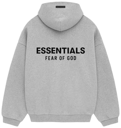 Fear of God Essentials Fleece Hoodie II 'Light Heather Grey