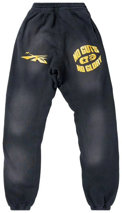 Hellstar No Guts No Glory Sweatpants 'Vintage Black'
