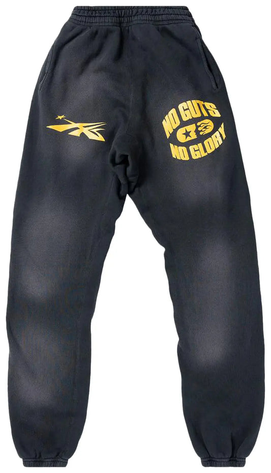 Hellstar No Guts No Glory Sweatpants 'Vintage Black'