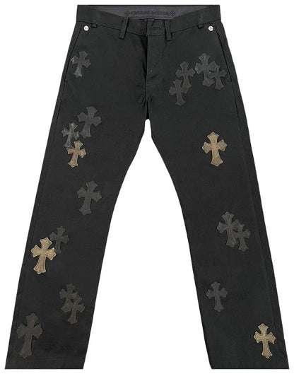 Chrome Hearts Cross Patch Chino Pants 'Black/Camo'