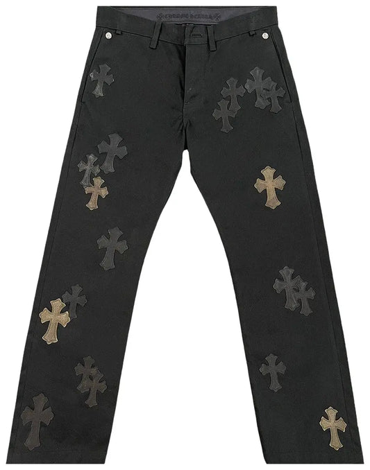 Chrome Hearts Cross Patch Chino Pants 'Black/Camo'