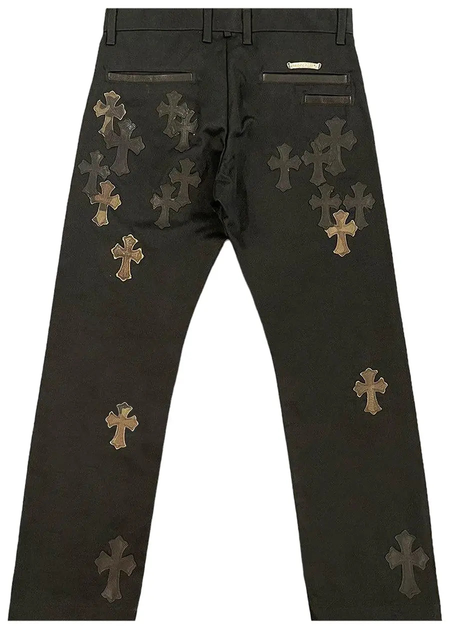 Chrome Hearts Cross Patch Chino Pants 'Black/Camo'