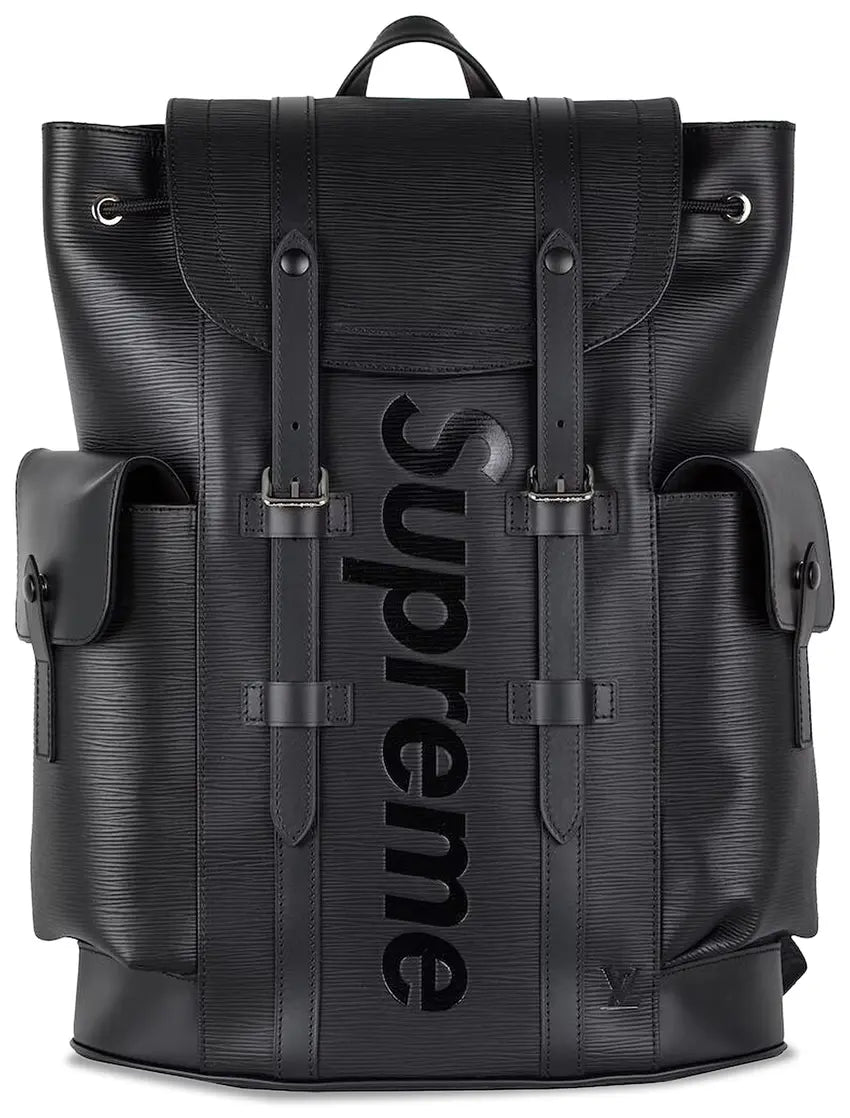 Louis Vuitton x Supreme Christopher Backpack 'Black'