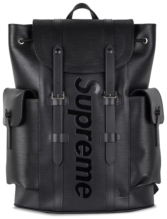 Louis Vuitton x Supreme Christopher Backpack 'Black'