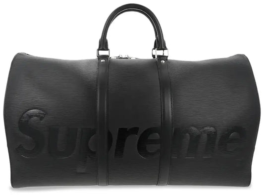 Louis Vuitton x Supreme Keepall Bandouliere 'Black'