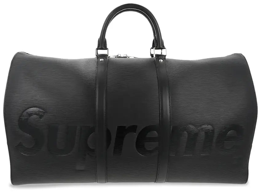 Louis Vuitton x Supreme Keepall Bandouliere 'Black'