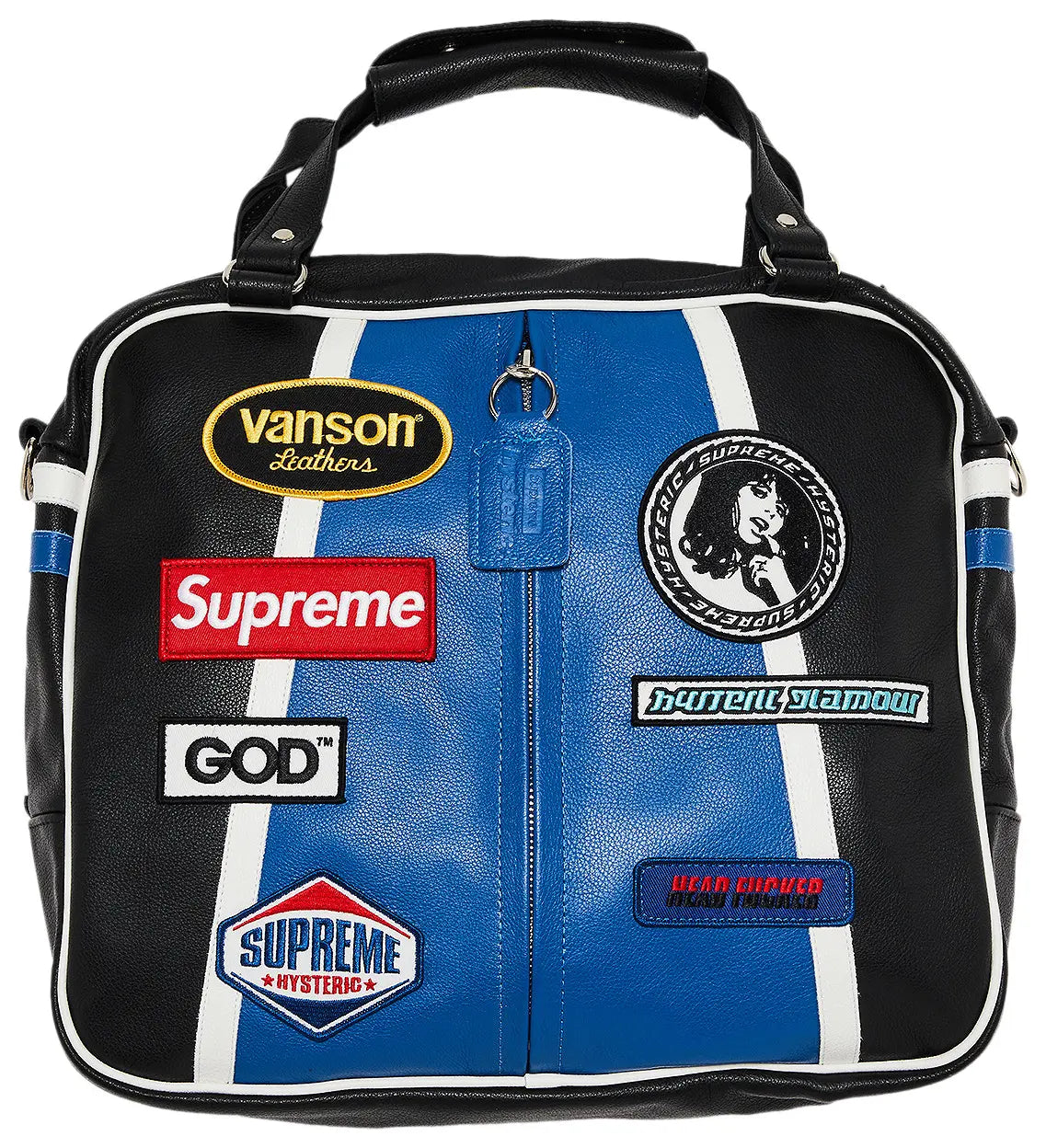 Supreme x HYSTERIC GLAMOUR x Vanson Leather Bag 'Black'