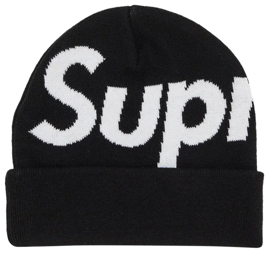 Supreme Big Logo Beanie 'Black'