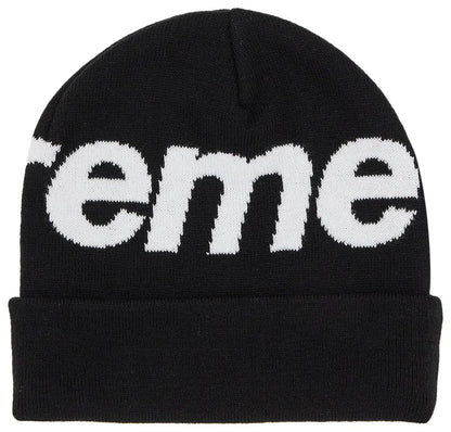 Supreme Big Logo Beanie 'Black'