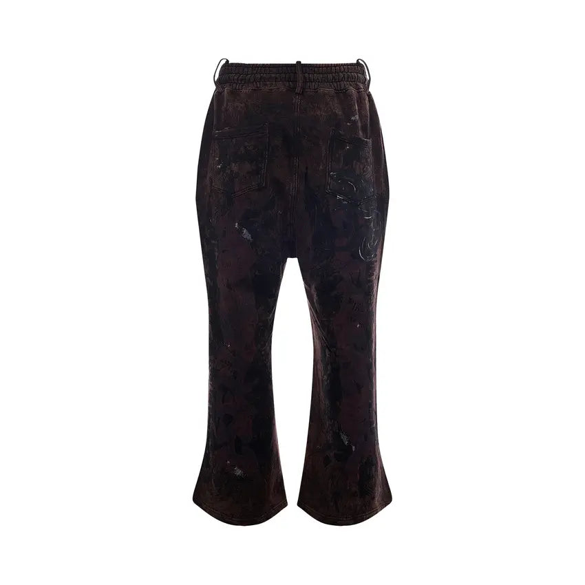 Hellstar Graffiti Sweatpants 'Brown'