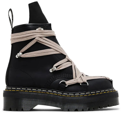 Dr. Martens x Rick Owens DRKSHDW 1460 Quad Sole Megalace Boot 'Black'