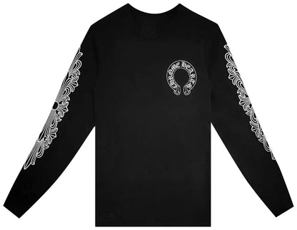 Chrome Hearts Horseshoe Thermal Waffle T-Shirt 'Black'
