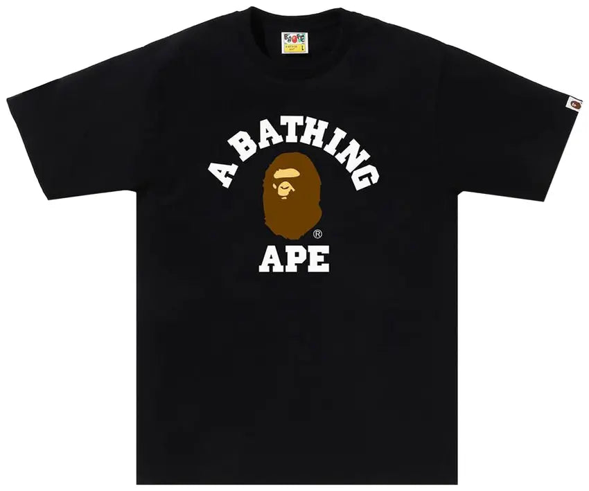 BAPE College Tee 'Black'