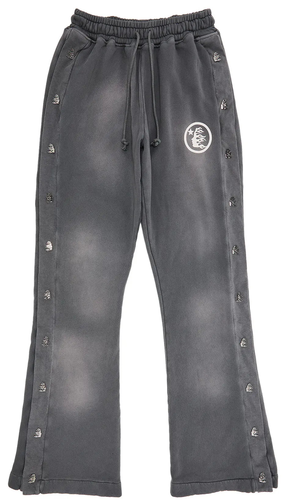 Hellstar Mirror Face Sweatpants 'Grey'