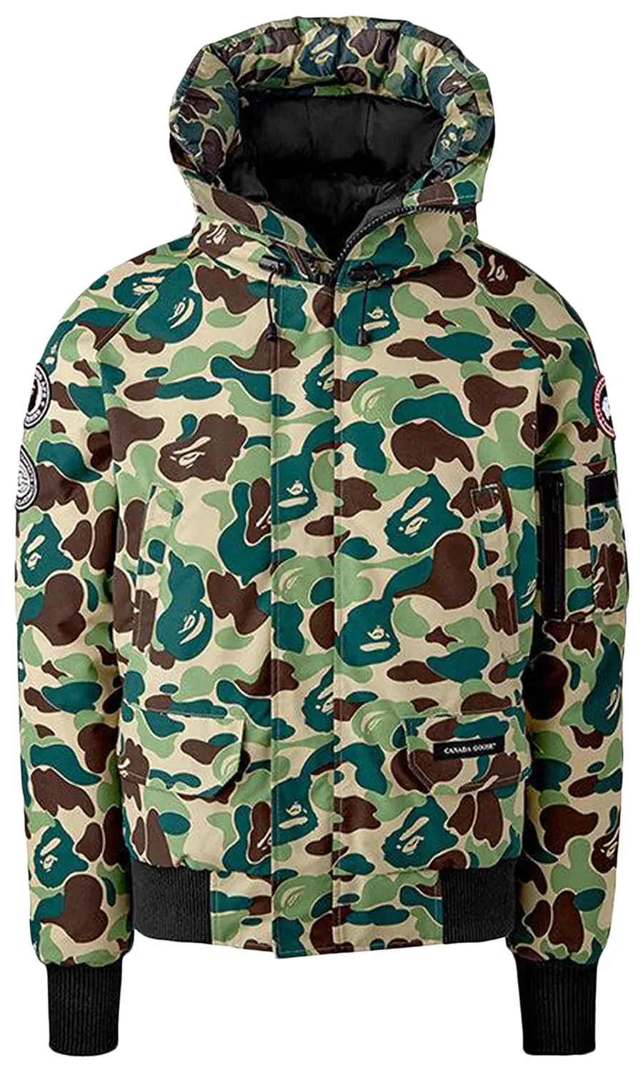 BAPE x Concepts x Canada Goose Chilliwack Bomber 'Giant ABC Camo'