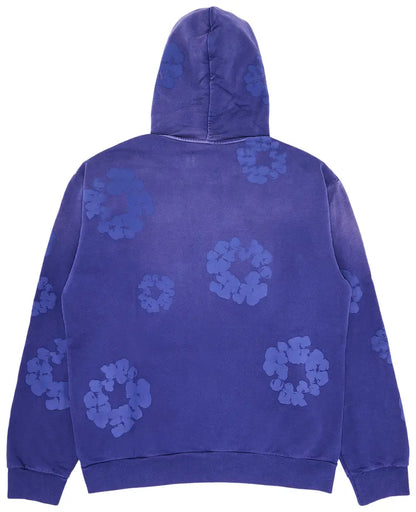 Denim Tears Mono Cotton Wreath Hoodie 'Washed Blue'