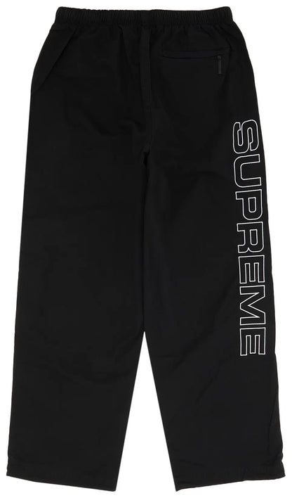 Supreme Spellout Embroidered Ripstop Track Pant 'Black'