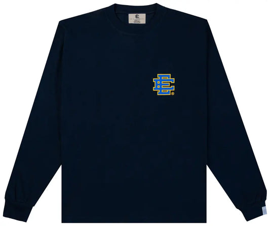 Eric Emanuel EE Long Sleeve T-Shirt 'Navy/Blue'