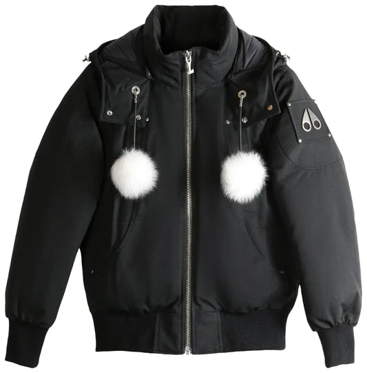 Moose Knuckles Debbie Bomber 'Black'