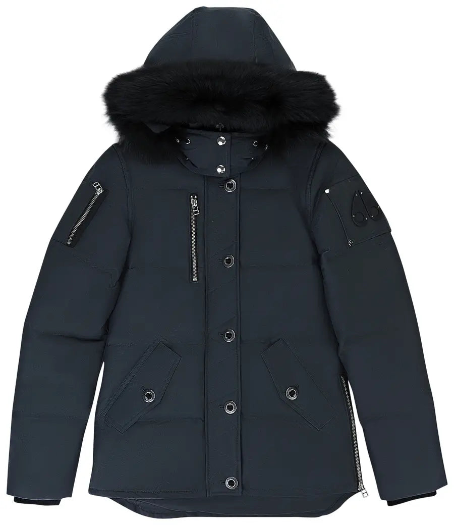 Moose Knuckles 3Q Puffer Jacket 'Granite/Black'