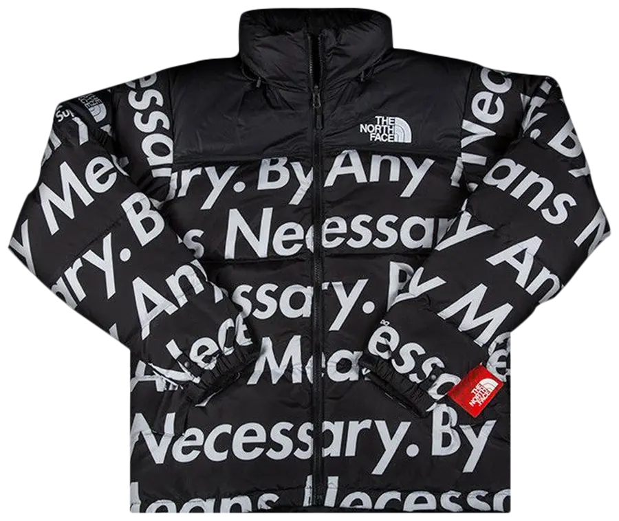 Supreme x The North Face By Any Means Nuptse Jacket 'Black'