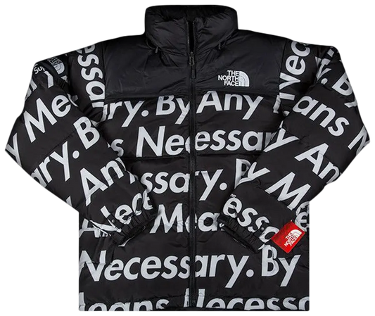 Supreme x The North Face By Any Means Nuptse Jacket 'Black'