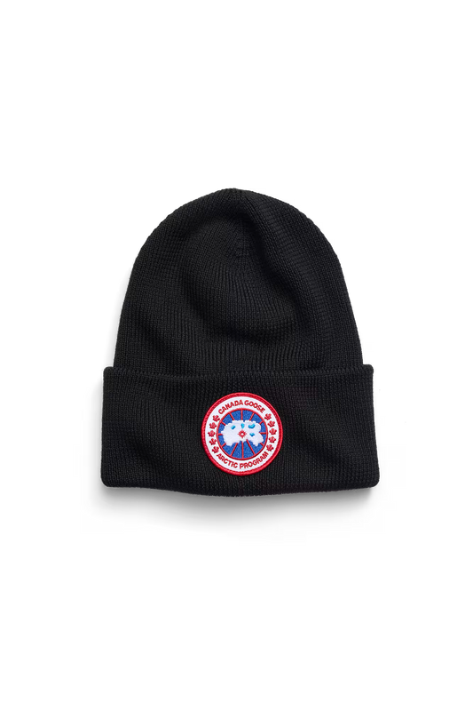 CANADA GOOSE Arctic Disc Toque Beanie (Black)